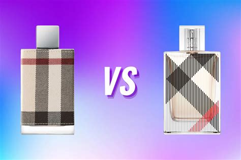 difference between burberry brit and burberry london